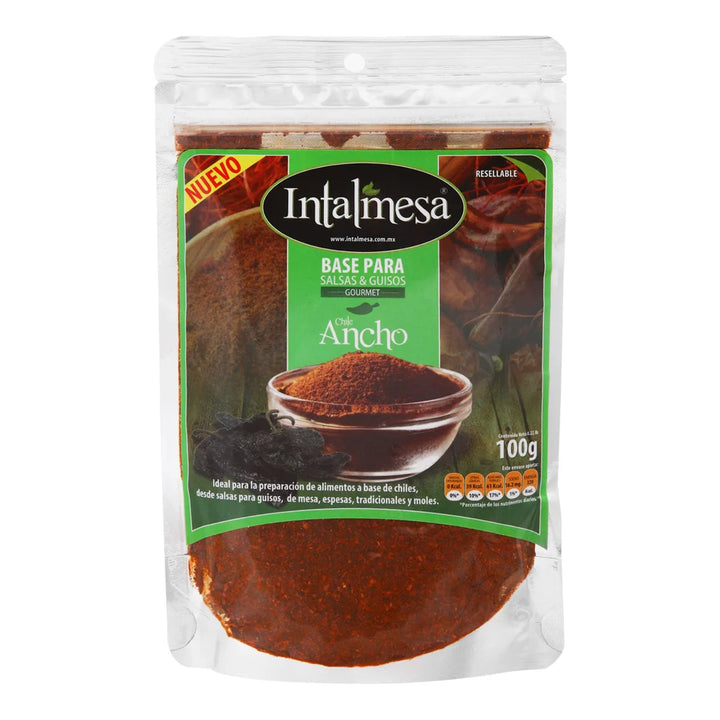 Intalmesa Ground Ancho Chili – 4 oz