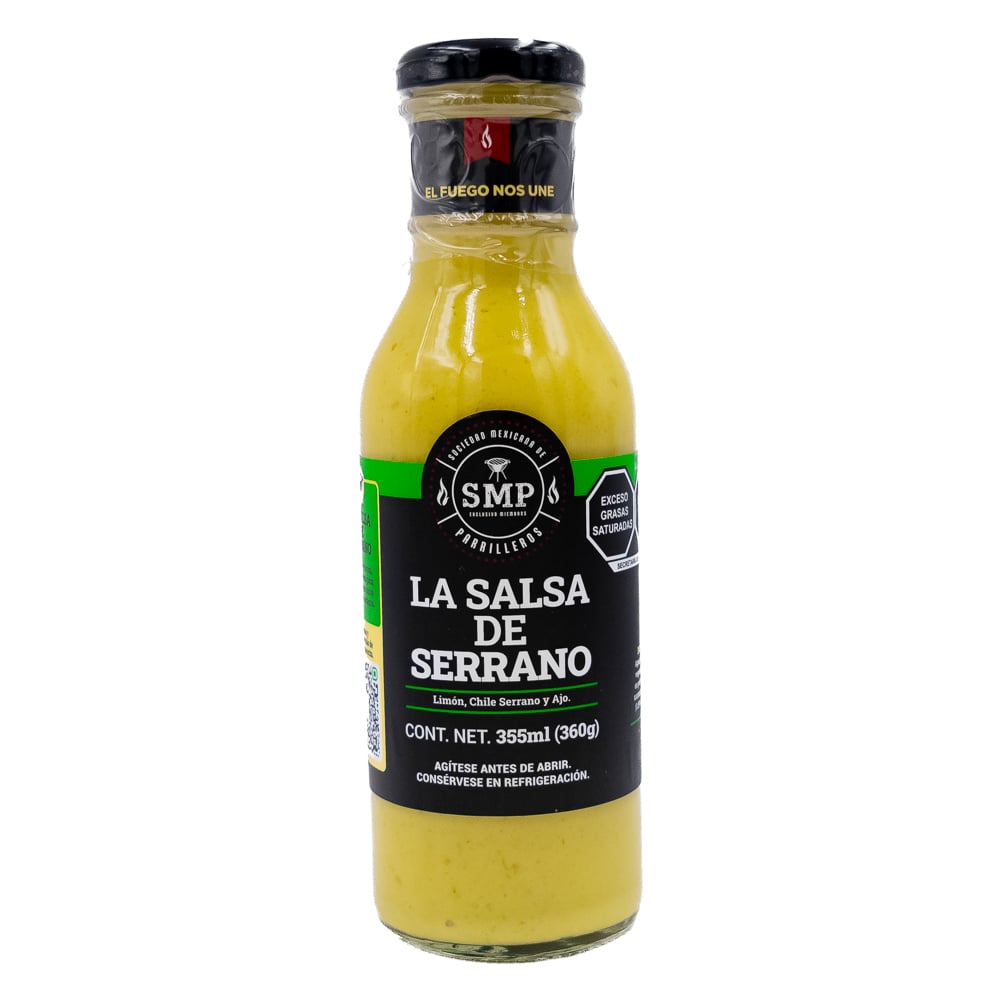 SMP Serrano Chili Sauce 13 oz Main image