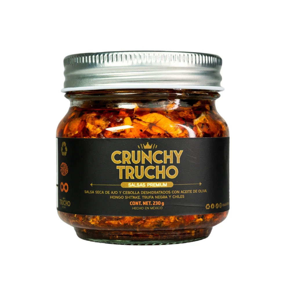 Trucho Crunchy Dry Garlic & Onion Sauce with Truffle – 8 oz