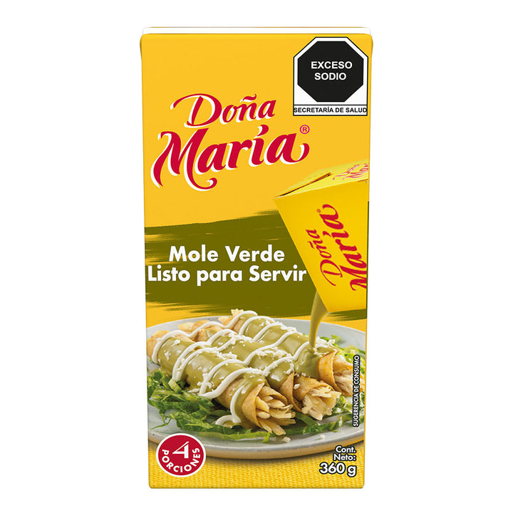Doña María Green Mole – Ready to Serve – 13 oz