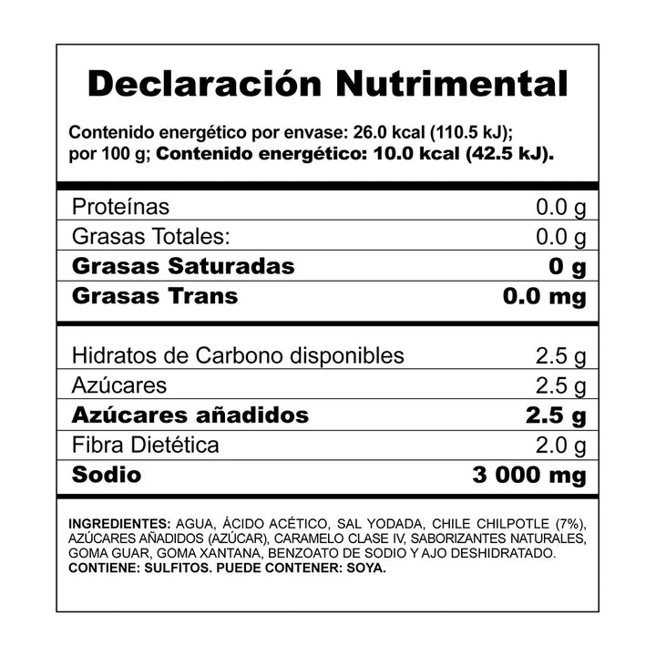 Búfalo Liquid Chipotle Sauce – 9 oz