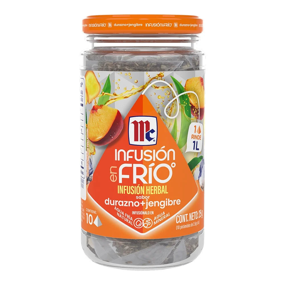 McCormick Peach Ginger Cold Brew Infusion – 1 oz Main image