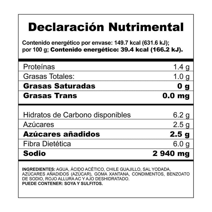 Búfalo Classic Hot Sauce – 14 oz