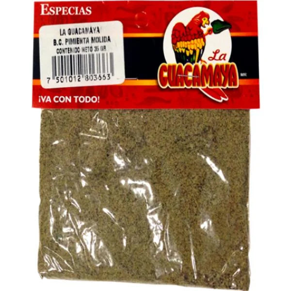 La Guacamaya Ground Black Pepper – 2 oz