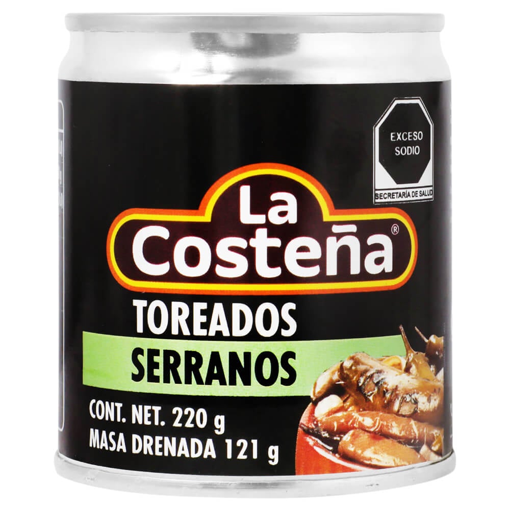 La Costeña Toreado Serrano Peppers – 8 oz