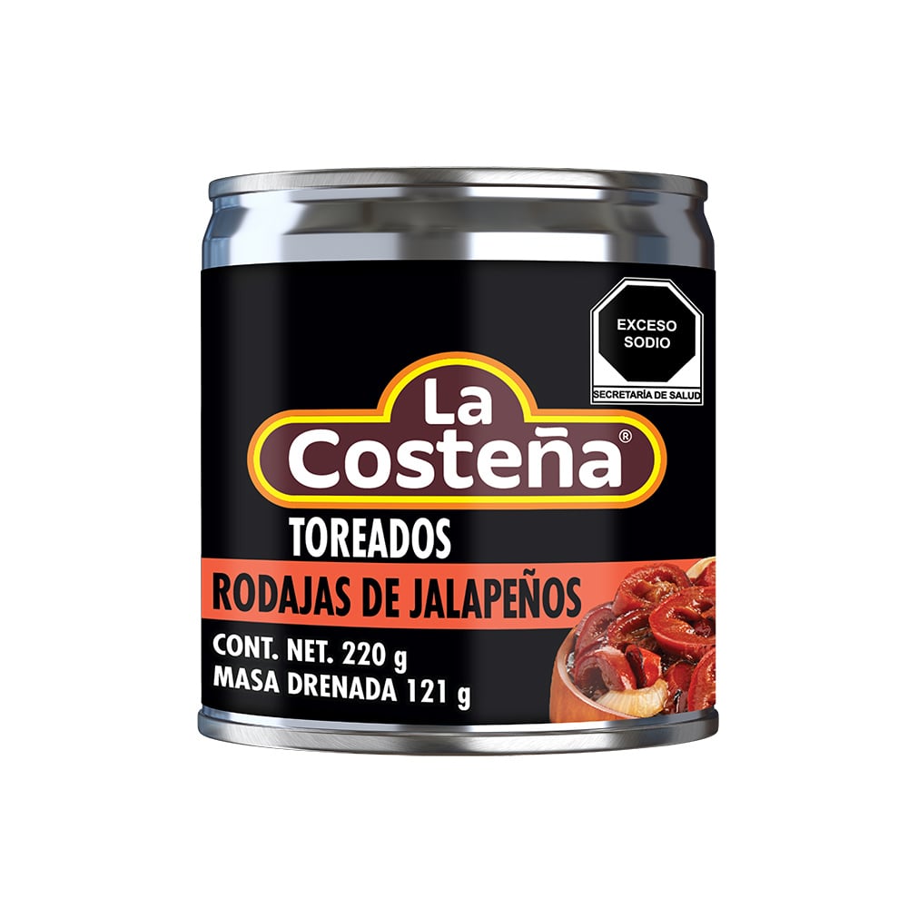 La Costeña Red Pickled Jalapeño Peppers – 8 oz Main image