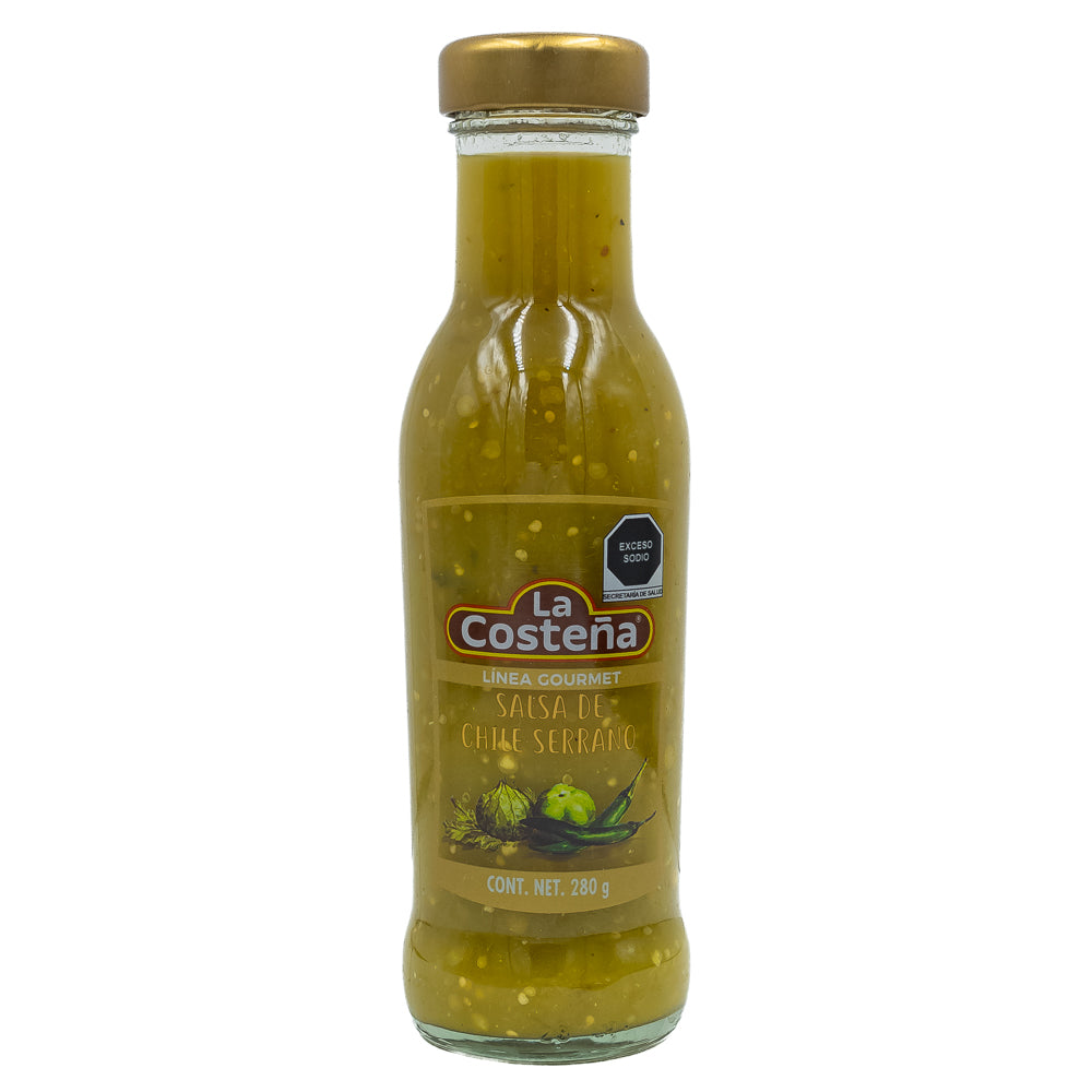La Costeña Gourmet Serrano Chili Sauce – 10 oz Main image