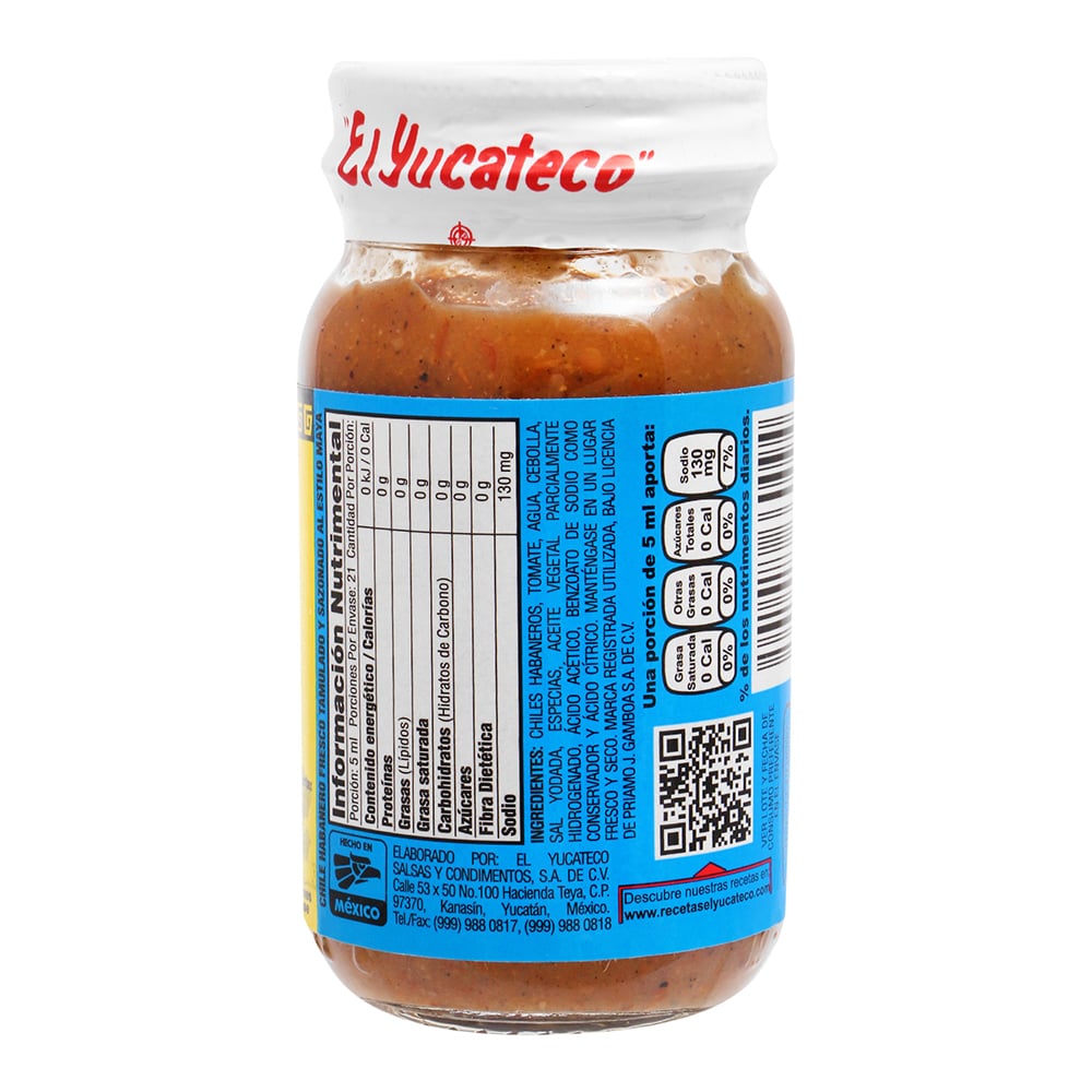 El Yucateco Mayakut Habanero Hot Sauce – 4 oz