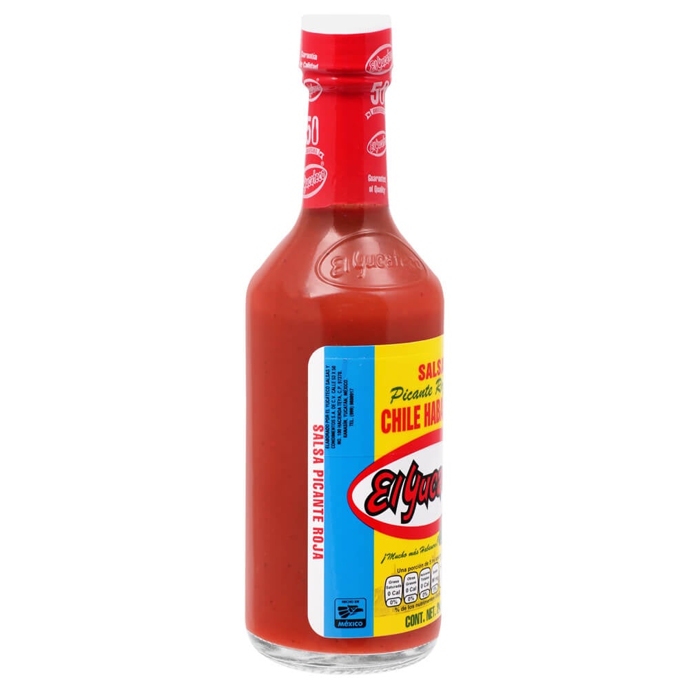 El Yucateco Red Habanero Hot Sauce – 8 oz