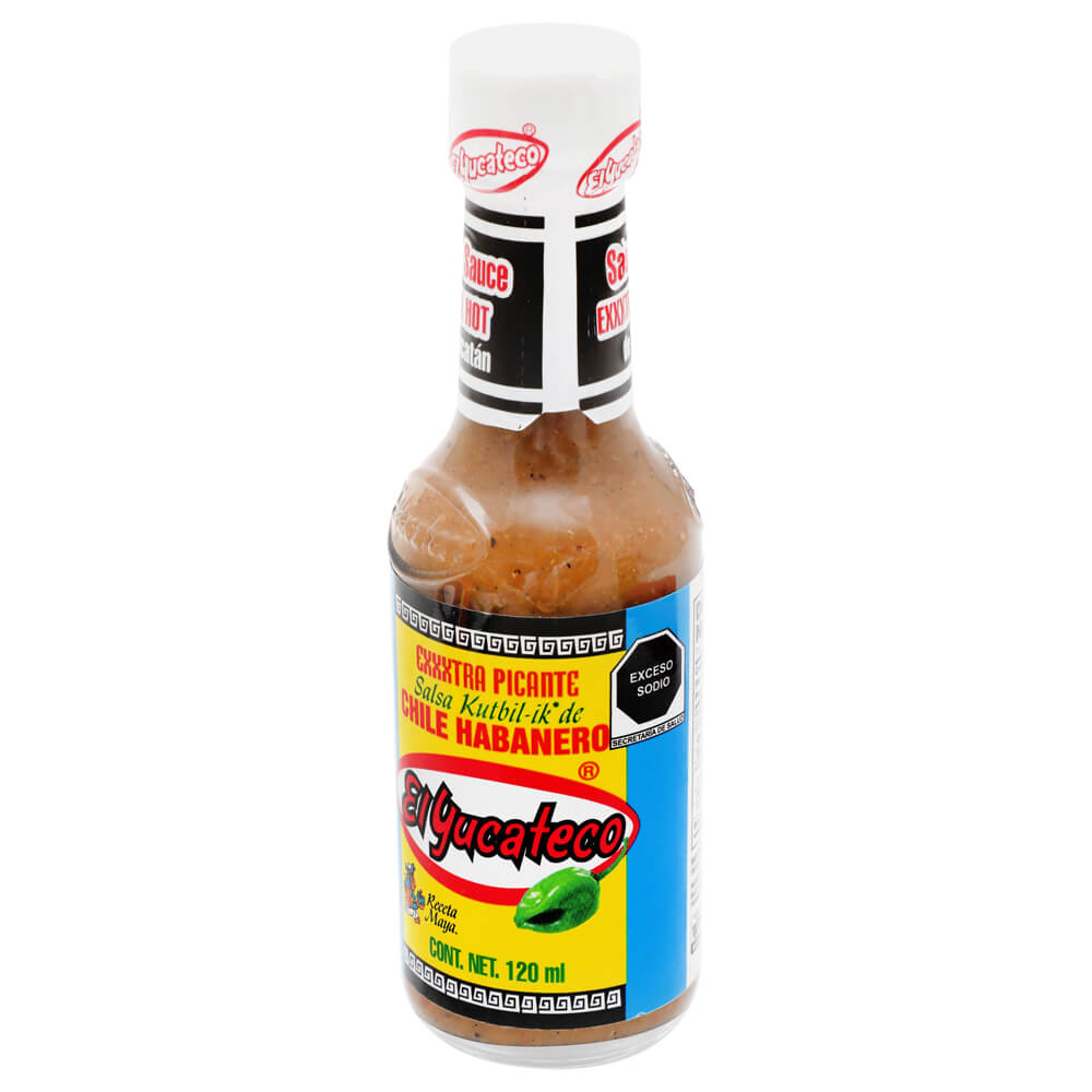 El Yucateco Extra Hot Sauce – 4 oz Secondary image
