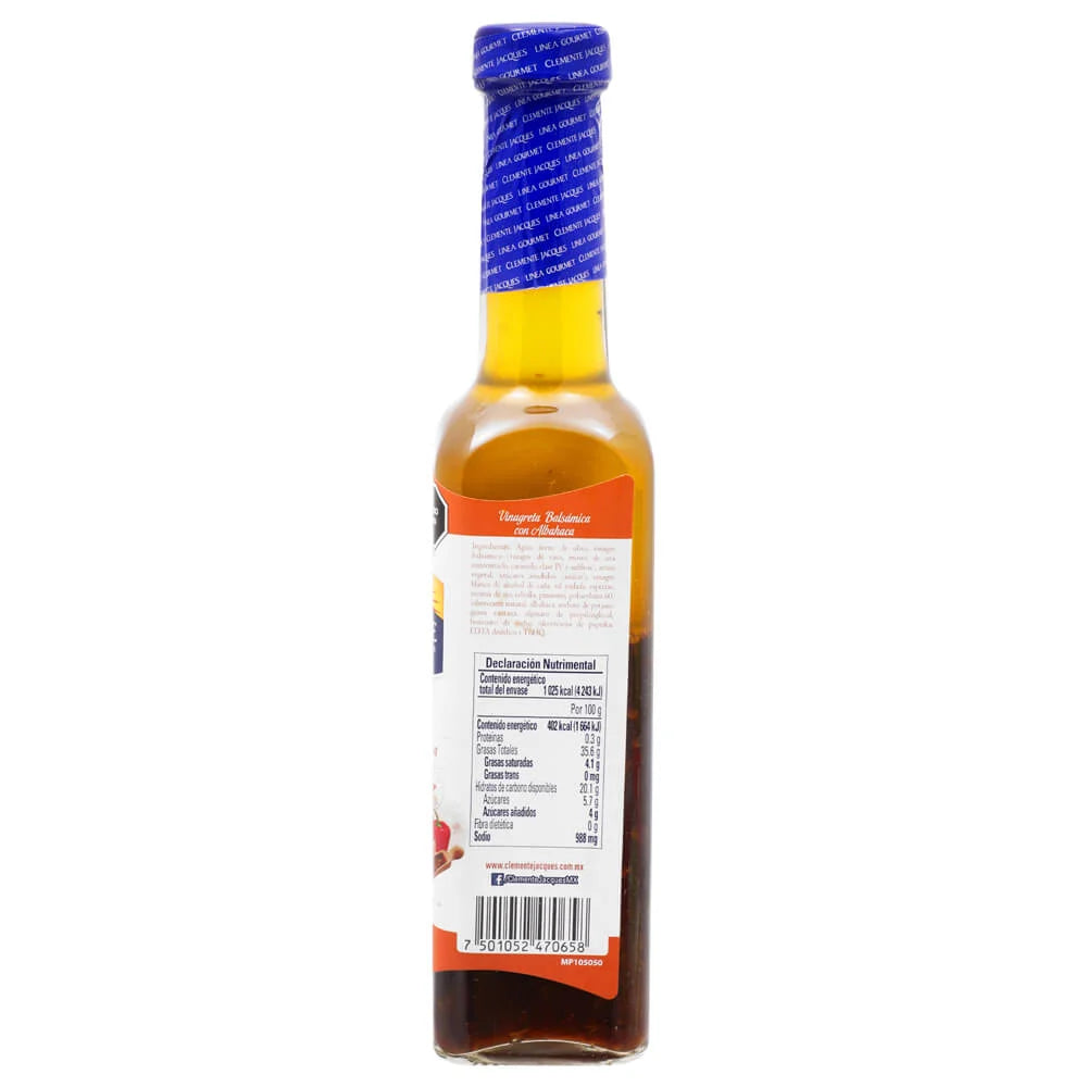 Clemente Jacques Balsamic Basil Vinaigrette – 9 fl oz