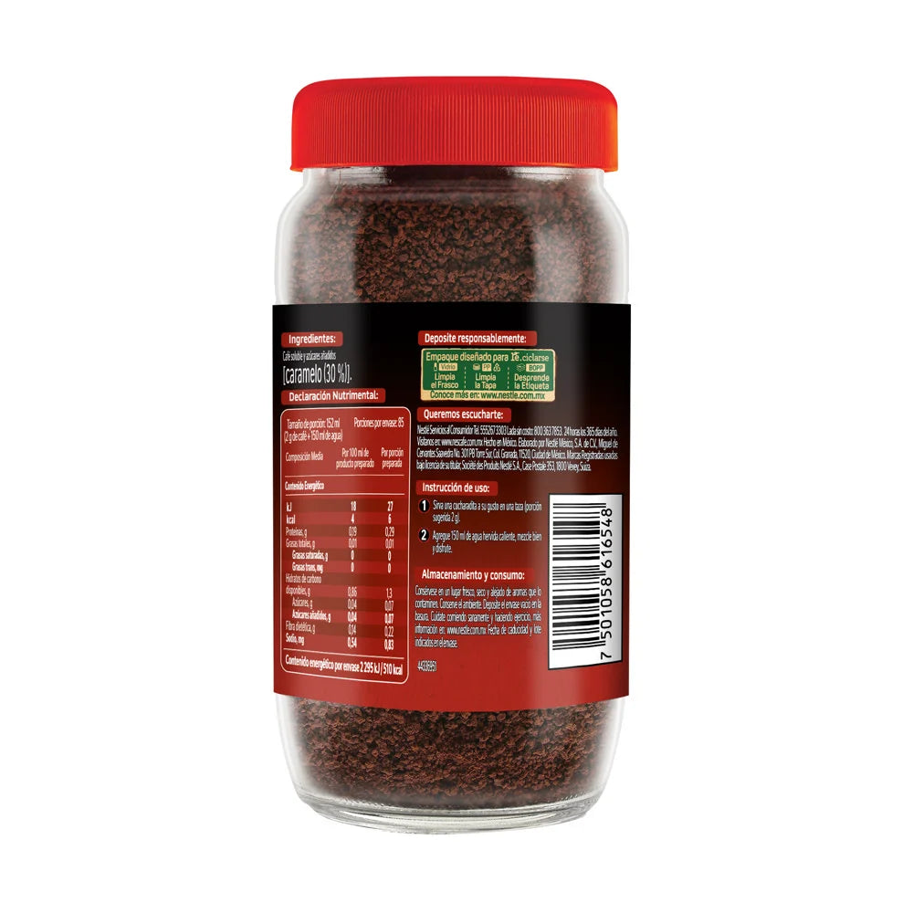 Nescafé Dolca Instant Coffee with Caramel Flavor – 6 oz