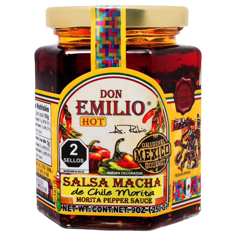 Don Emilio Morita Chili Macha Sauce – 9 oz Main image
