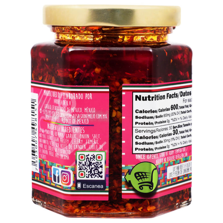 Don Emilio Arbol Chili Macha Sauce – 9 oz