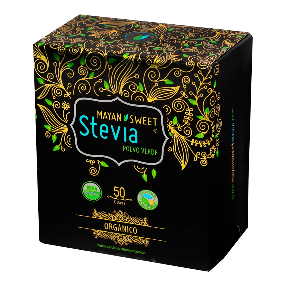 Mayan Sweet Organic Stevia Sweetener Packets – 50 Count Secondary image