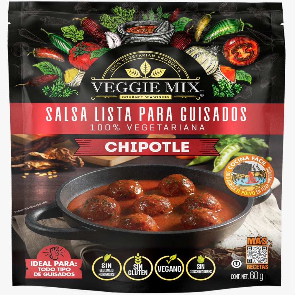 Veggie Mix Ready-to-Cook Chipotle Sauce – 2 oz