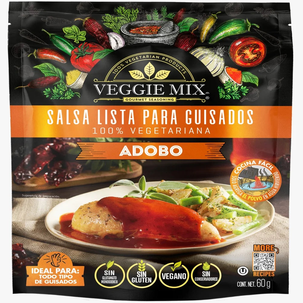 Veggie Mix Ready-to-Cook Adobo Sauce – 2 oz Main image