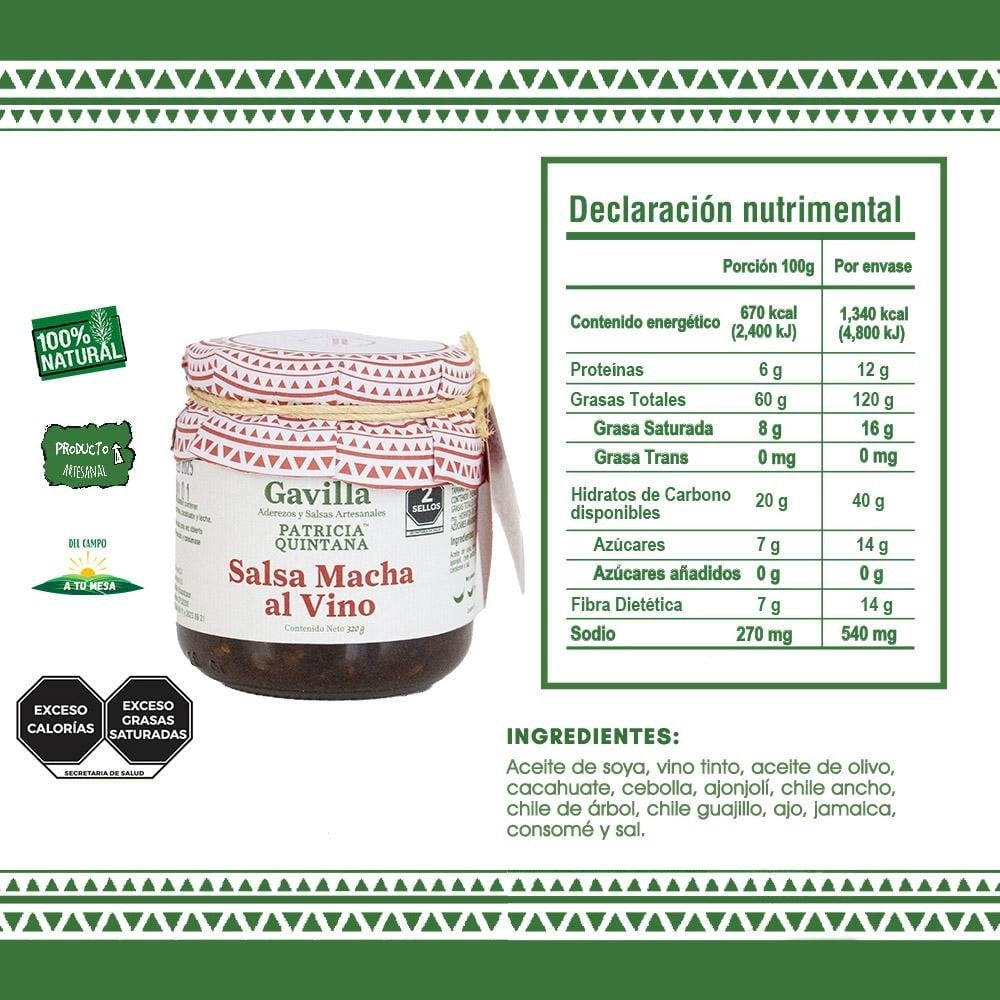 Gavilla Pepita Macha Sauce – 7 oz Secondary image