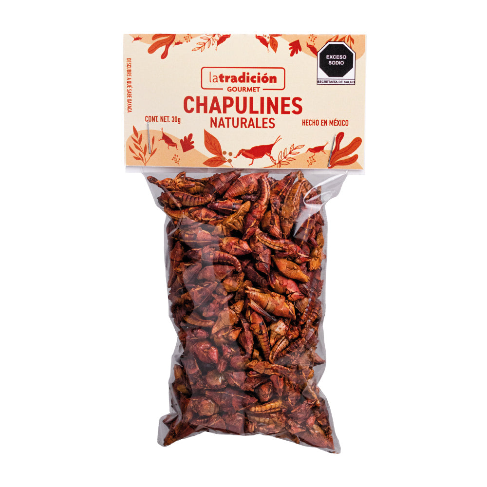 La Tradición Gourmet Natural Dehydrated Grasshoppers – 1.5 oz Main image