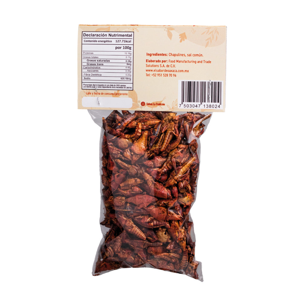La Tradición Gourmet Natural Dehydrated Grasshoppers – 1.5 oz Secondary image