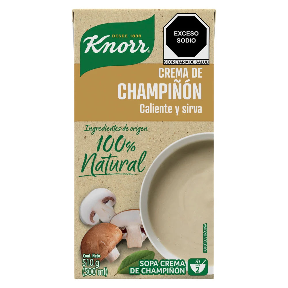 Knorr Cream of Mushroom Soup – 18 oz