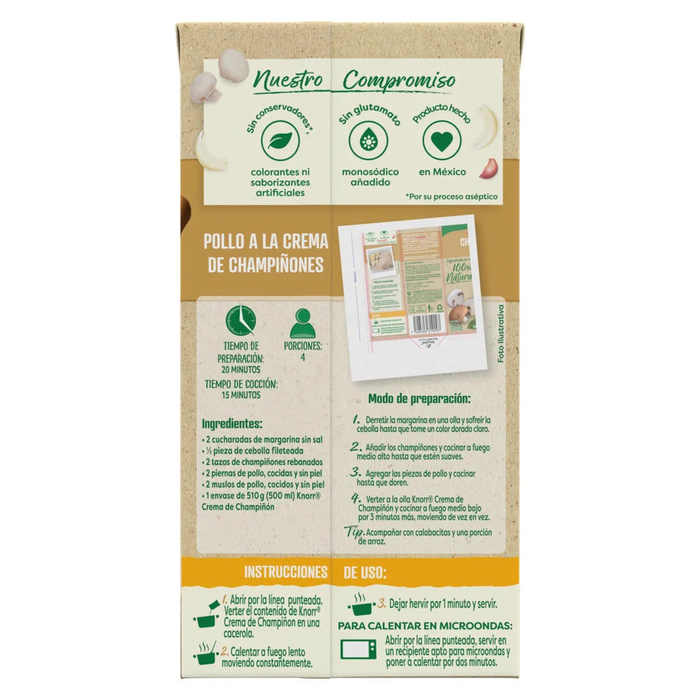 Knorr Cream of Mushroom Soup – 18 oz