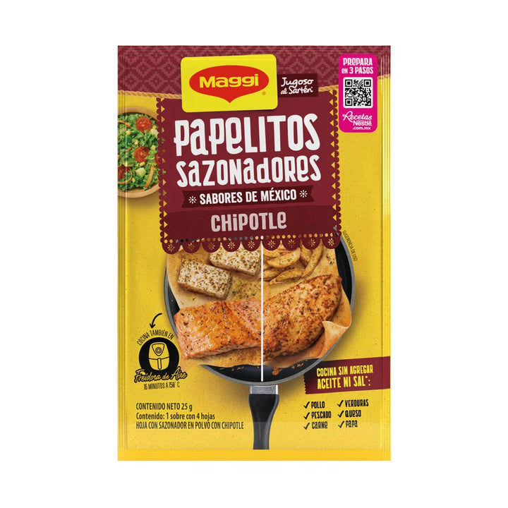 Maggi Juicy Chipotle Skillet Seasoning Sheets – 1 oz