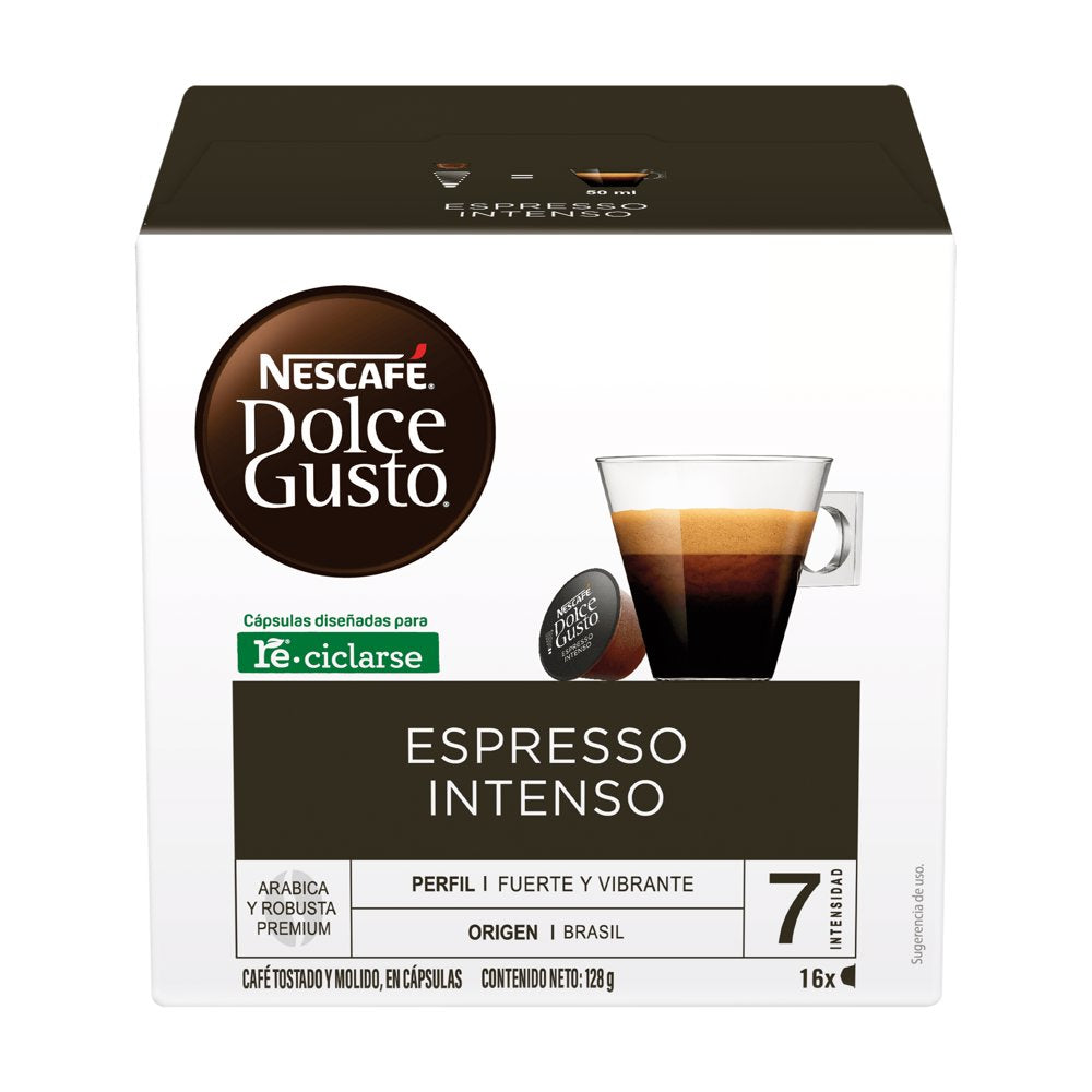 Nescafé Dolce Gusto Espresso Intenso Coffee Capsules – 16 ct