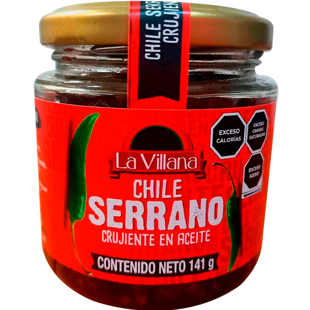 La Villana Crispy Serrano Chili – 5 oz Main image