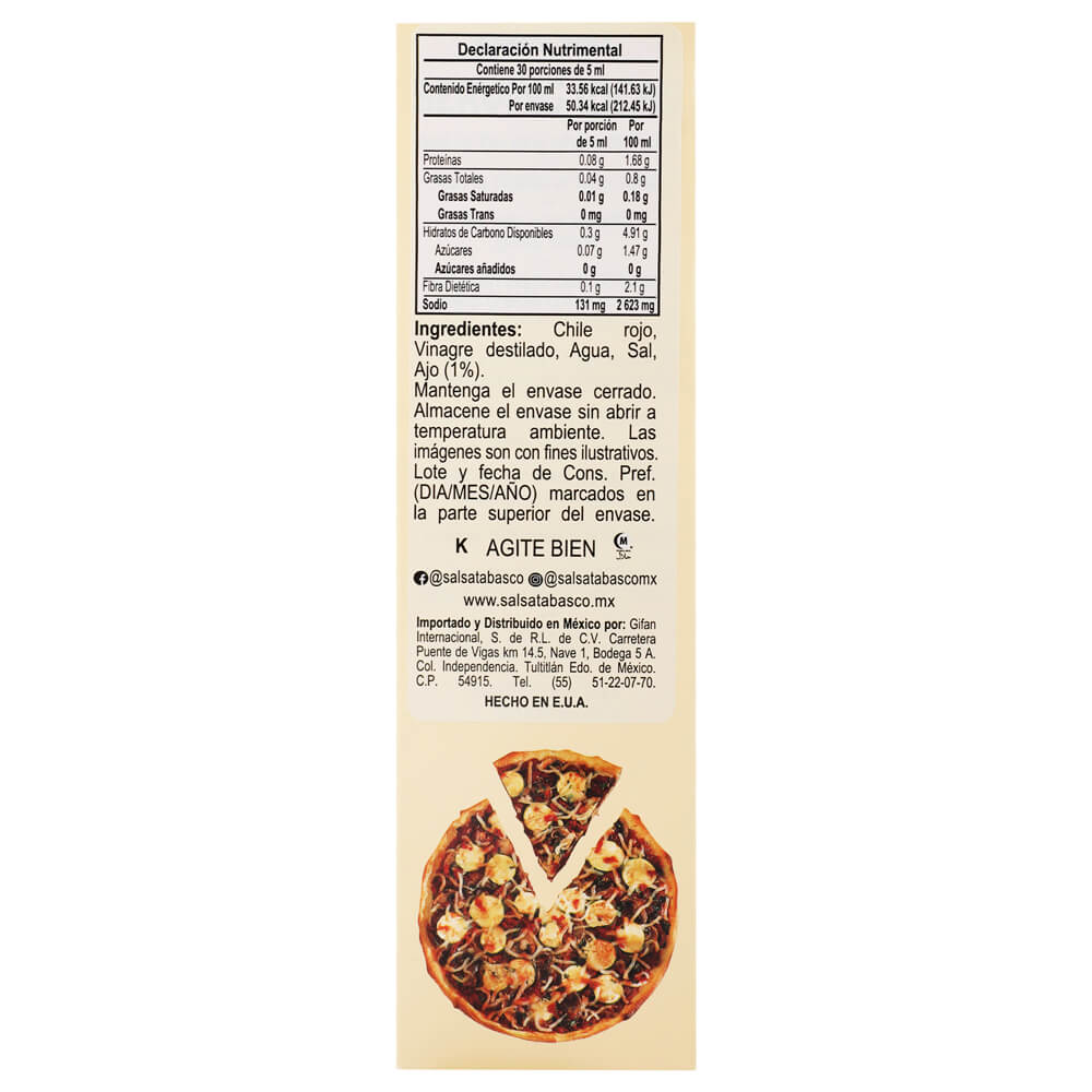 Tabasco Garlic Pepper Sauce – 5 oz