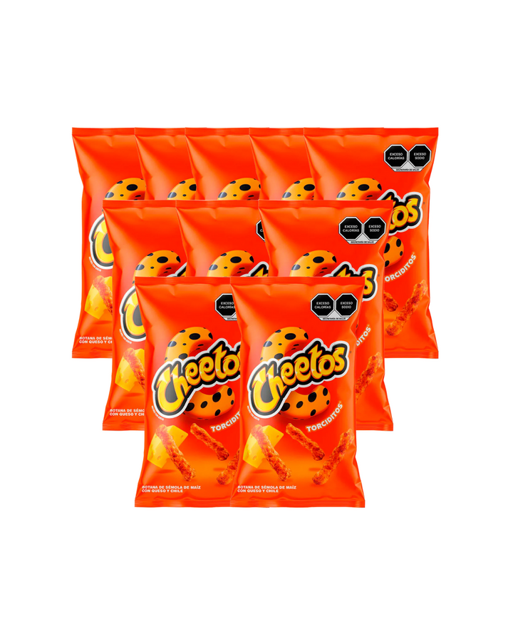 Sabritas Cheetos Torciditos 2 oz Pack 10