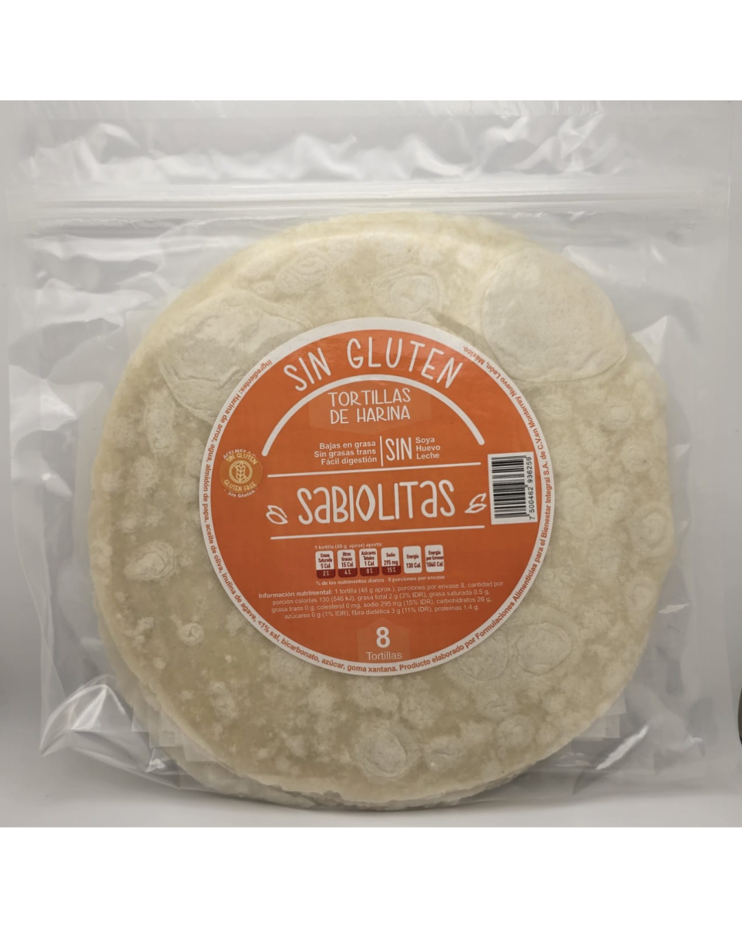 Sabiolitas Burrito Flour Tortillas 8 Count Secondary image