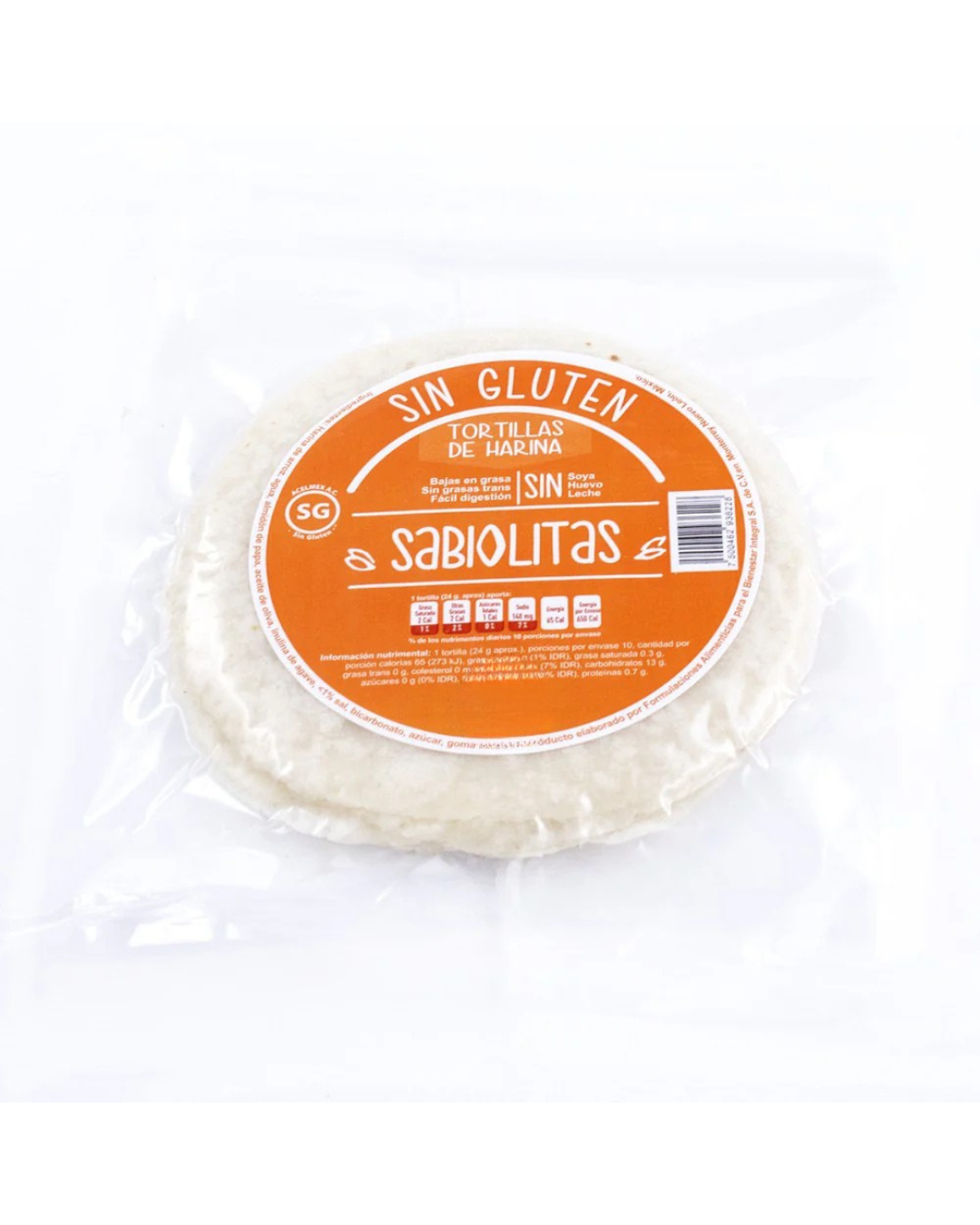 Sabiolitas Burrito Flour Tortillas 8 Count Main image