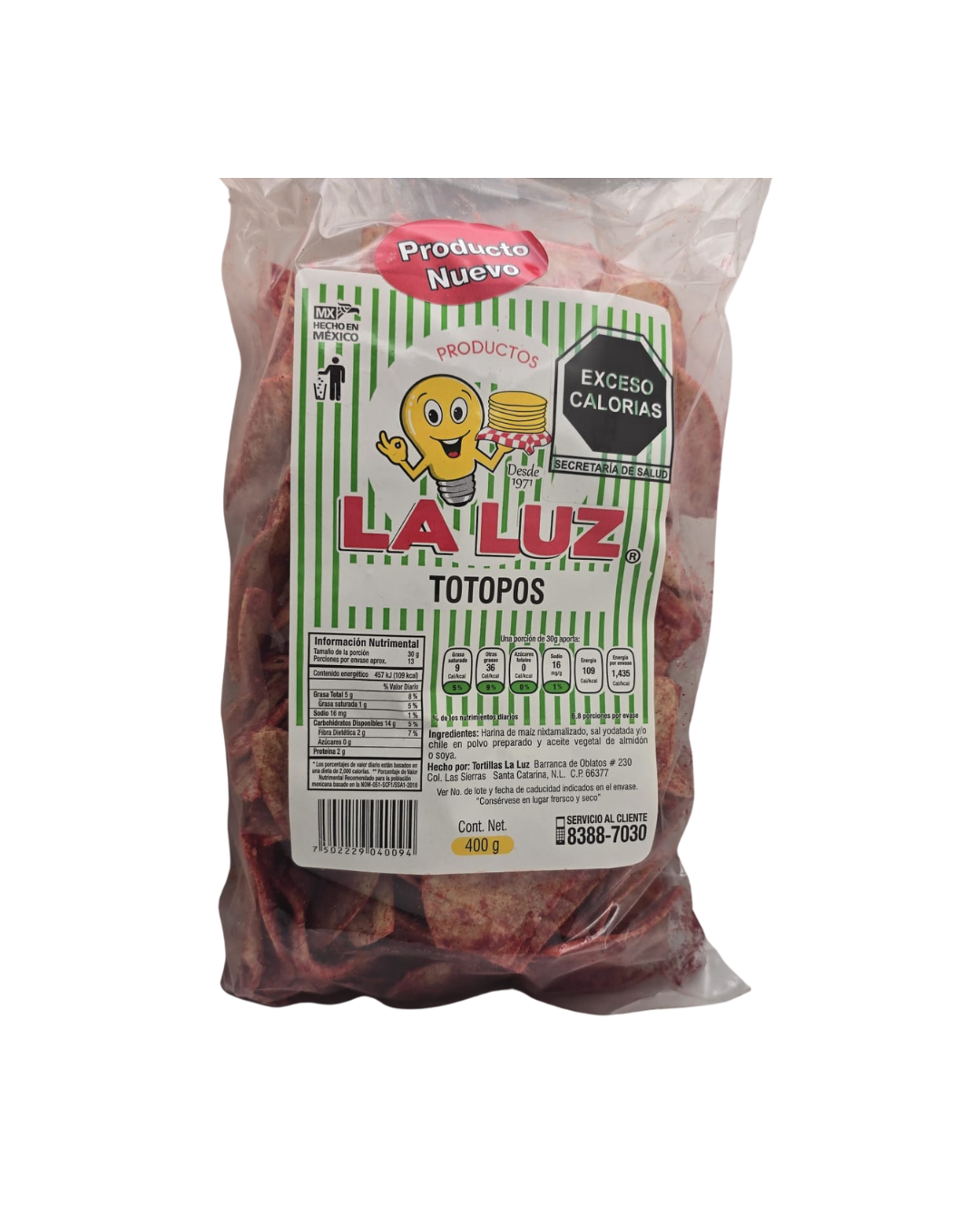 La Luz Spicy Totopos – 15 oz Main image