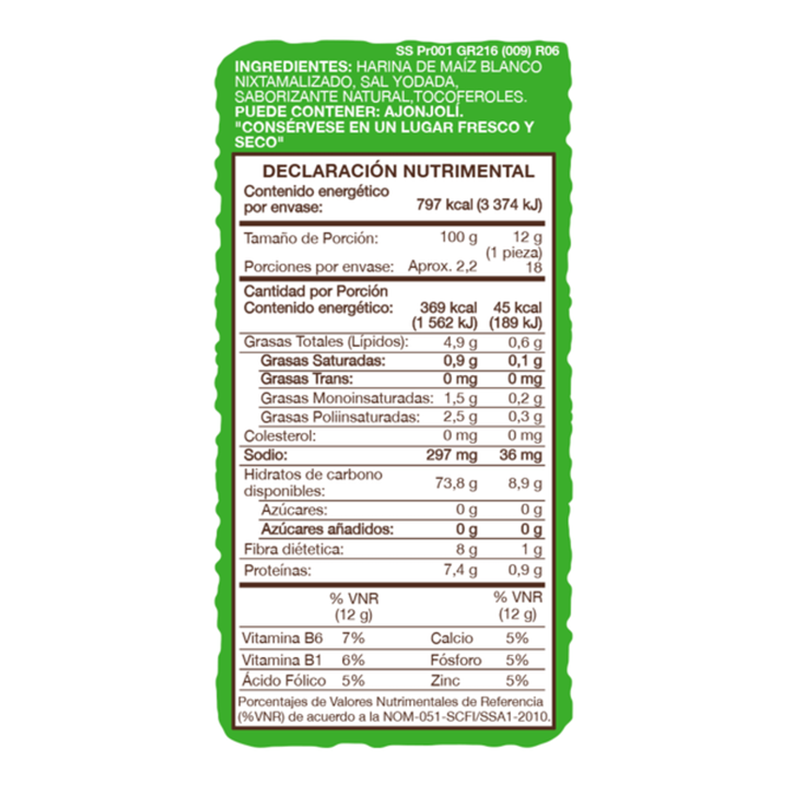 Sanissimo Baked Corn Tostadas (Pack of 2) Secondary image