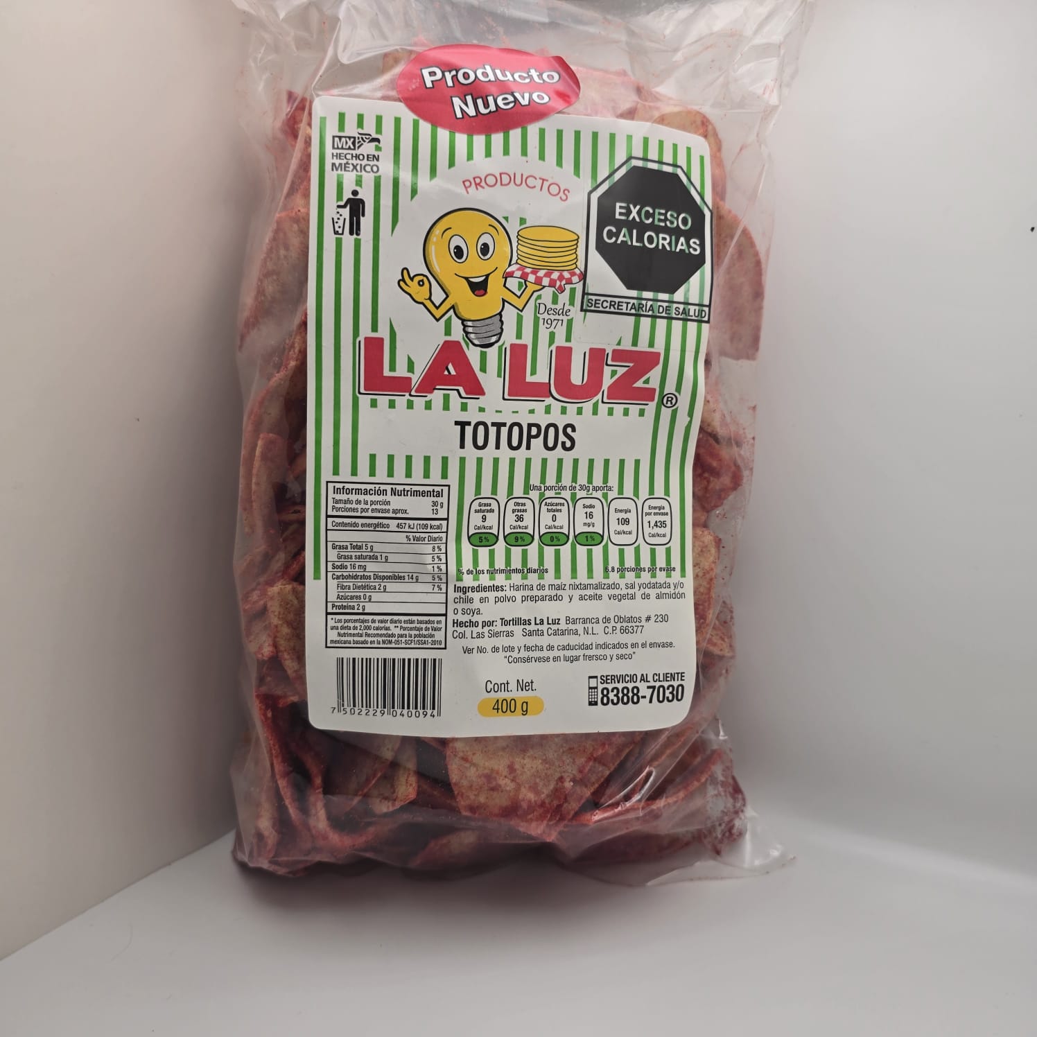 La Luz Spicy Totopos – 15 oz Secondary image