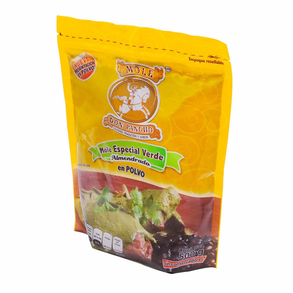 Don Pancho Special Almond Green Mole Powder 18 oz