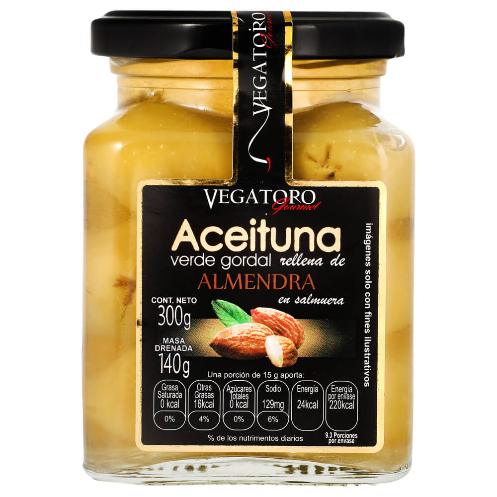 Vegatoro Almond Stuffed Olives 11 oz