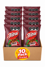 Sabritas Fritos Chorizo and Chipotle Corn Chips 10 Pack 2 oz Each