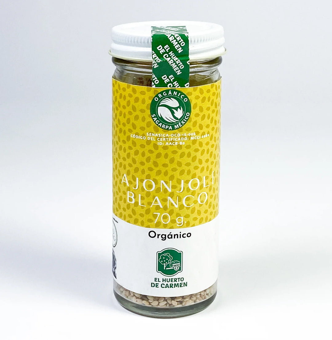 El Huerto de Carmen White Sesame Seeds – 2.5 oz