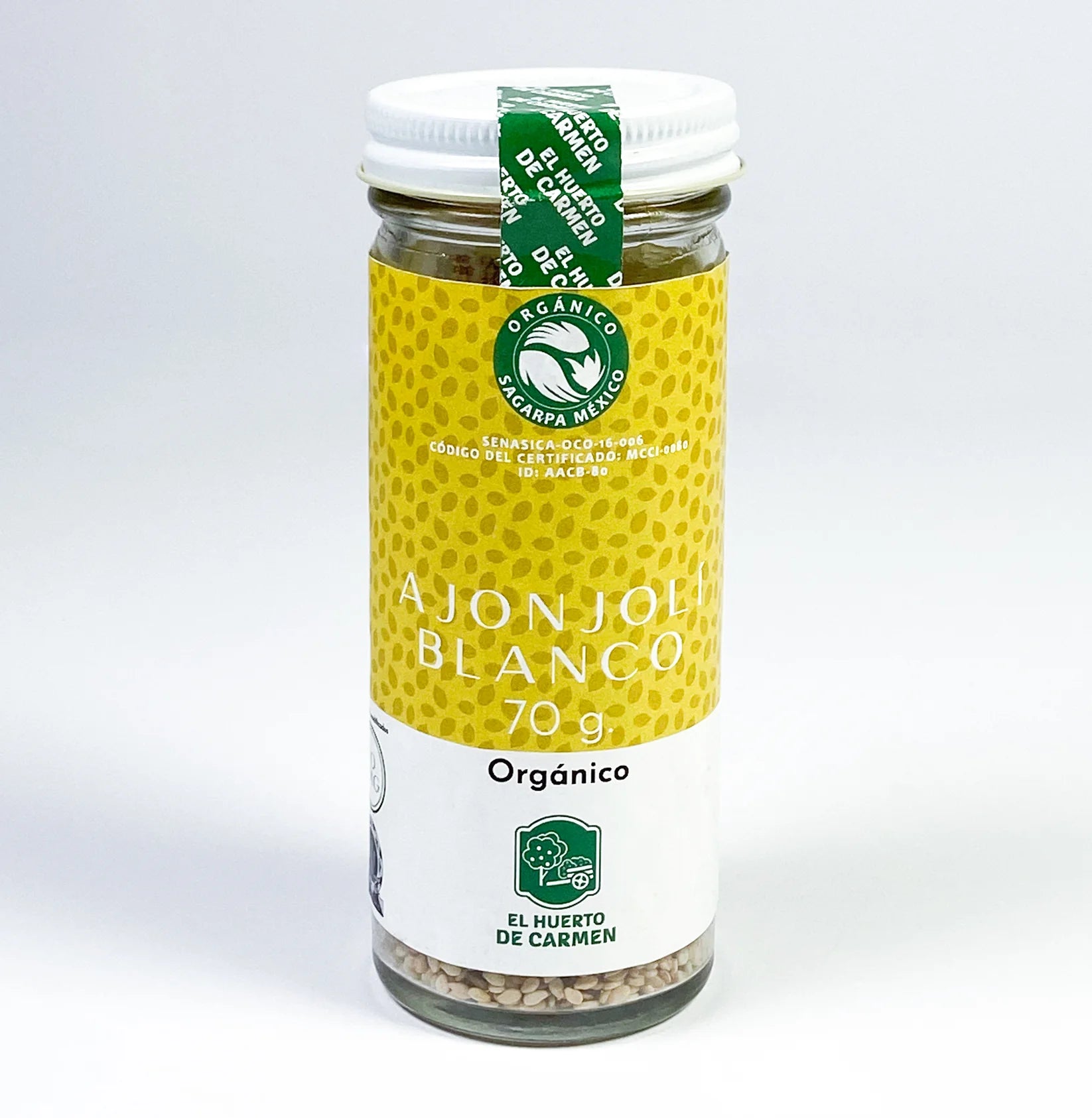 El Huerto de Carmen White Sesame Seeds – 2.5 oz Secondary image