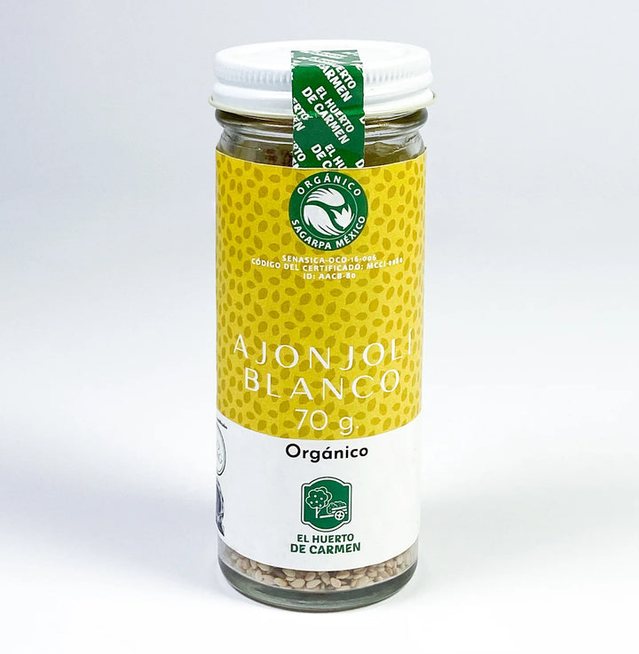 El Huerto de Carmen White Sesame Seeds – 2.5 oz