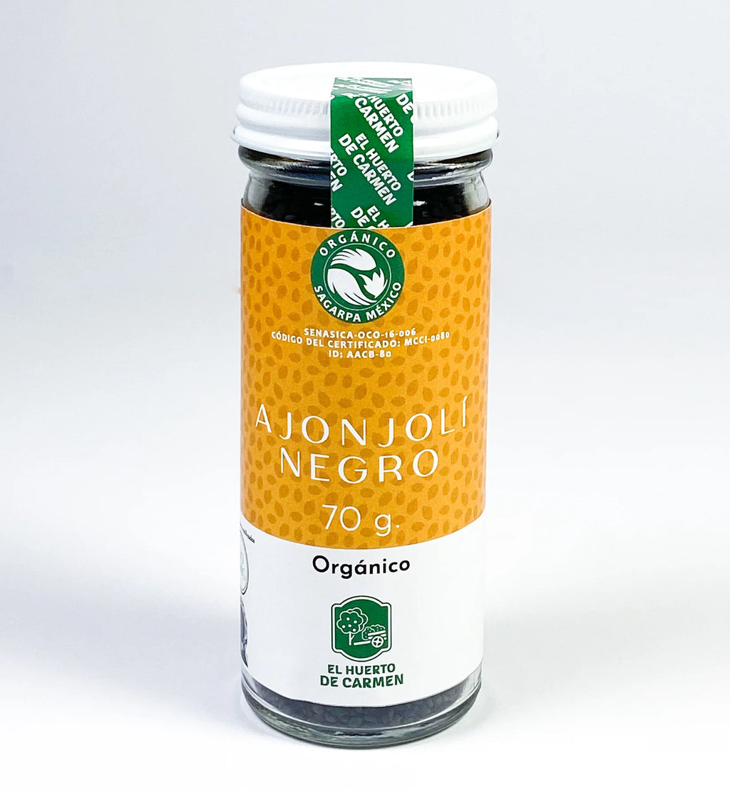El Huerto de Carmen Black Sesame Seeds – 2.5 oz