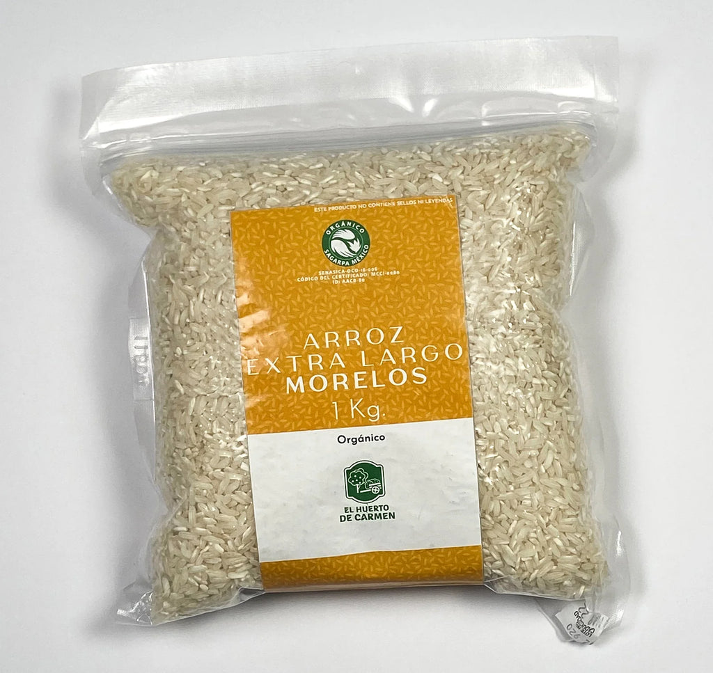 El Huerto de Carmen Extra Long White Rice Morelos – 35 oz