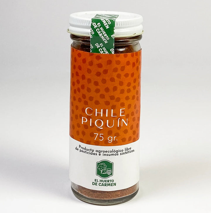 El Huerto de Carmen Piquin Chile (Ground with Salt) 3 oz