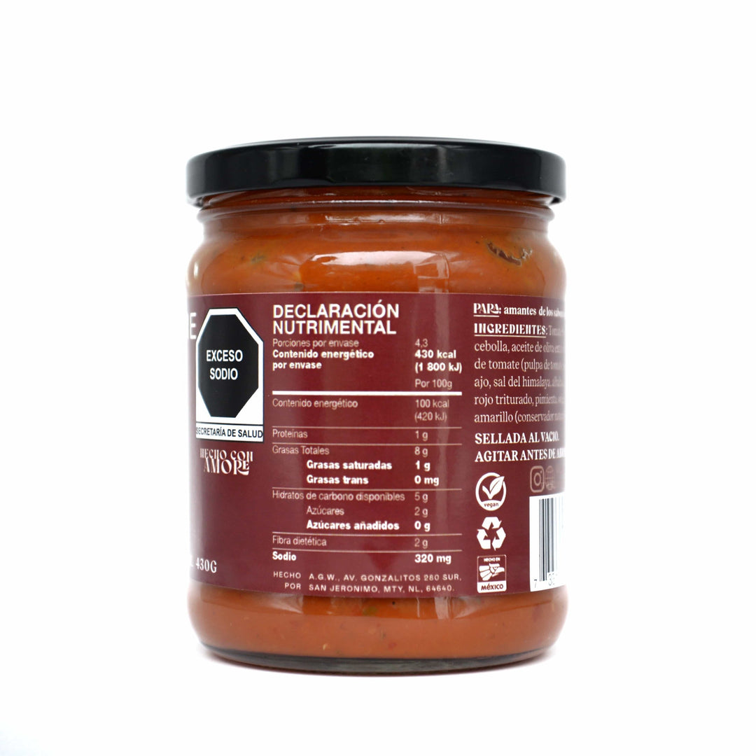 Pasta mi Amore Arrabbiata Sauce HDC – 15 oz