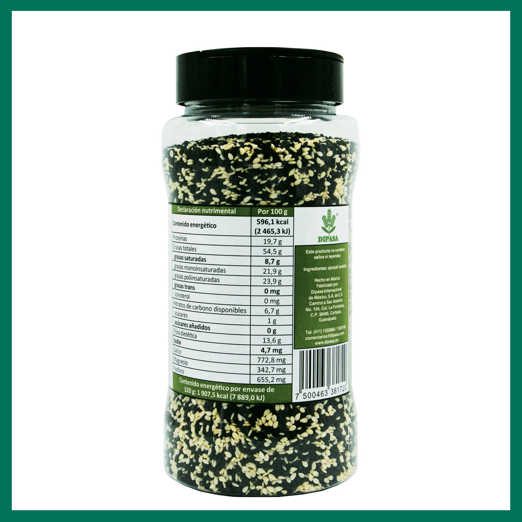 Dipasa HDC Toasted Sesame Seeds – 11 oz