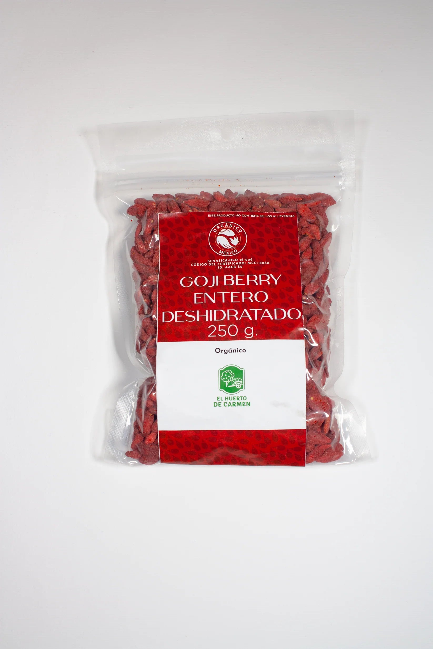 El Huerto de Carmen Dried Whole Goji Berries – 9 oz Secondary image