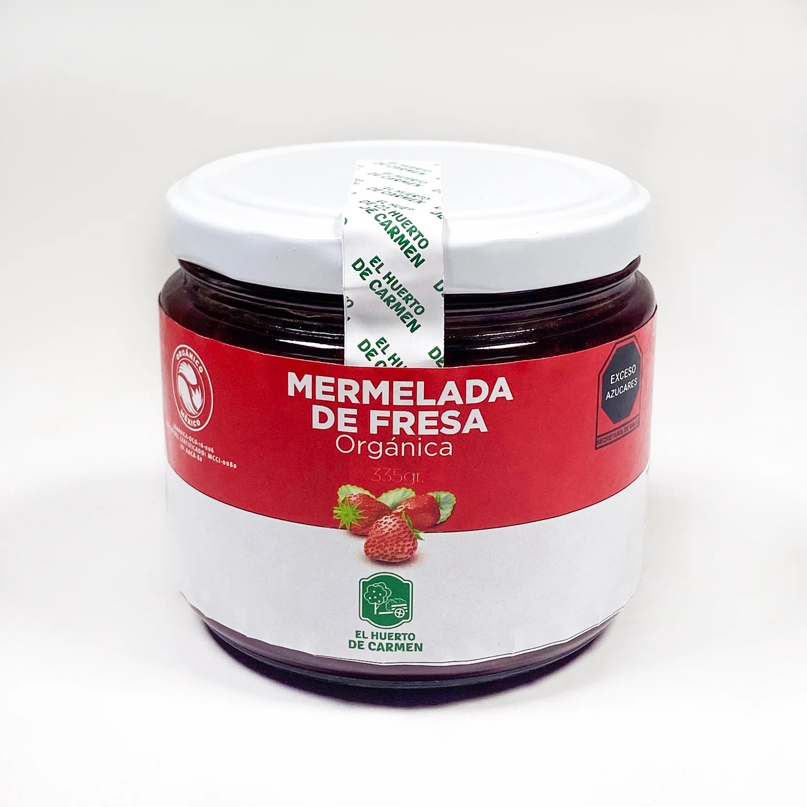El Huerto de Carmen Organic Strawberry Jam – 12 oz Main image