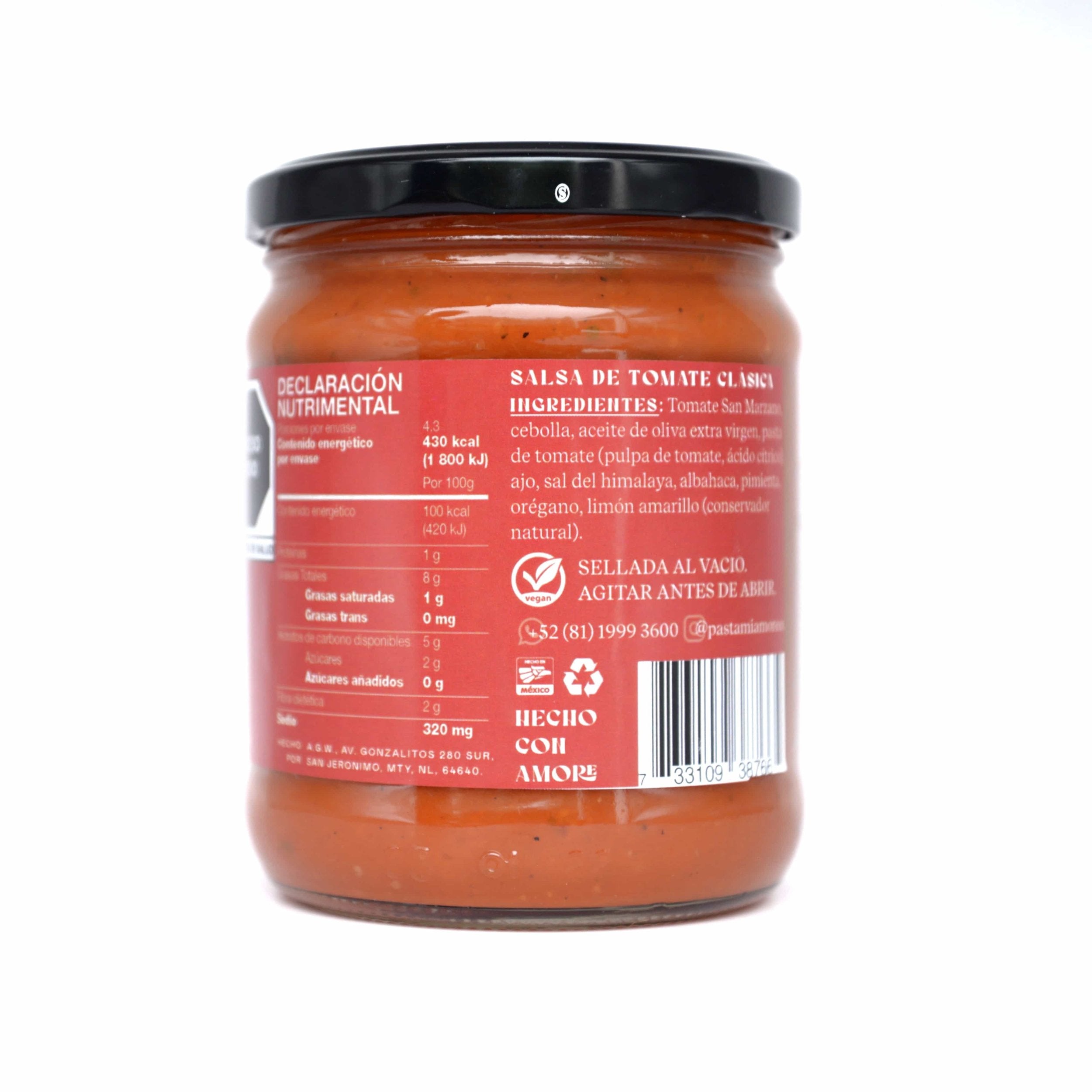 Pasta mi Amore Pomodoro Sauce HDC – 15 oz Secondary image